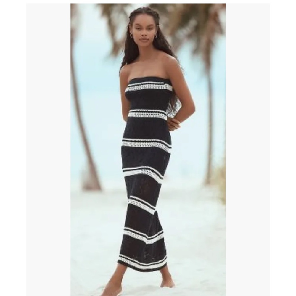 Strapless tube dress